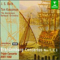 Bach: Brandenburg Concertos Nos.1-3 von Ton Koopman