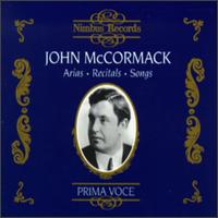 John McCormack-Aris, Recitals And Songs von John McCormack