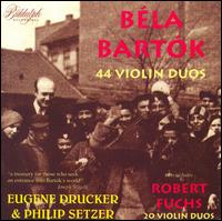 Violin Duos by Robert Fuchs and Bela Bartok von Various Artists