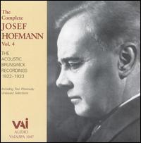 Josef Hofmann, Vol. 4 von Josef Hofmann
