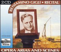 Recital: Beniamino Gigli von Beniamino Gigli