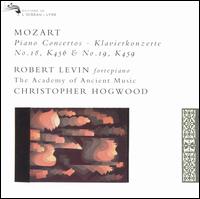 Mozart: Piano Concertos K.456 & K.459 von Robert Levin