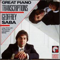 Great Piano Transcriptions von Geoffrey Saba