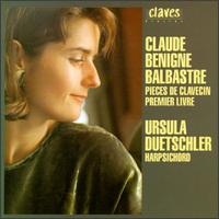 Clause Benigne Balbastre: Pièces de Clavecin (Premier Livre) von Ursula Duetschler