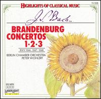 Bach: Brandenburg Concertos Nos. 1, 2 & 3 von Peter Wohlert