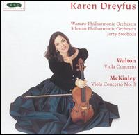 Walton: Viola Concerto; McKinley: Viola Concerto No. 3 von Karen Dreyfus