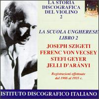 Hungarian Violin School Vol.2 von Various Artists