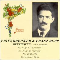 Beethoven: Violin Sonata Nos.5, 9, & 10 von Fritz Kreisler