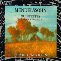 Mendelssohn: Quintettes Opus 12, No. 1/Opus 13, No. 2 von Various Artists