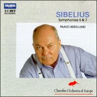 Sibelius:Symphony Nos.5 & 7 von Paavo Berglund