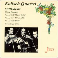 Schubert: String Quartets von Various Artists