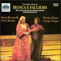 Rossini: Bianca E Falliero von Various Artists