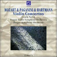 Mozart, Paganini, Hartmann: Violin Concertos von Various Artists