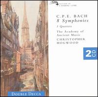 C.P.E. Bach: 8 Symphonies von Christopher Hogwood