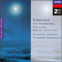 Sibelius: Finlandia/Karelia Suite/The Symphonies Nos. 1, 2 & 4 von Vladimir Ashkenazy