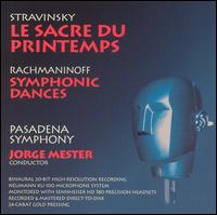 Stravinsky: Le sacre du printemps; Rachmaninov: Symphonic Dances von Jorge Mester