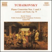 Tchaikovsky: Piano Concertos Nos. 1 & 3; Andante & Finale, Op. 79 von Bernd Glemser