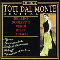 Toti Dal Monte- Recital von Toti Dal Monte