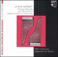 A Duoi Cembali: Musique allemande pour deux clavecins von Various Artists