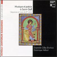 Musique et poesie a Saint-Gall von Dominique Vellard