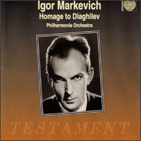 Igor Markevich Conducts Homage To Diaghilev von Igor Markevitch