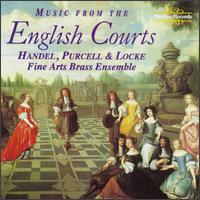 Music From The English Courts von Fine Arts Brass Ensemble