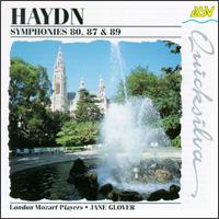 Haydn: Symphony Nos. 80, 87 & 89 von Jane Glover
