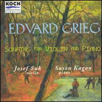 Edvard Grieg: Sonatas for Violin and Piano von Josef Suk