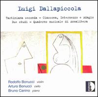 Dallapiccola: Tartiniana seconda; Intermezzo e Adagio; Due Studi von Various Artists
