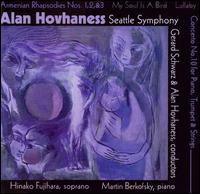 Hovhaness: Armenian Rhapsodies 1, 2 & 3; Symphony No. 38; Concerto No. 10 von Seattle Symphony Orchestra