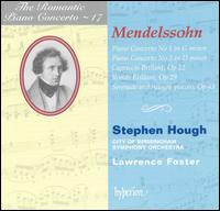 Mendelssohn: Piano Concerti Nos. 1 & 2; Capriccio Brillant; Rondo Brillant von Stephen Hough