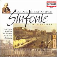 Johann Christian Bach: Sinfonie Concertanti, Vol.2 von Budapest Strings