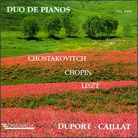 Shostakovich/Chopin/Liszt: Piano Duet von Various Artists