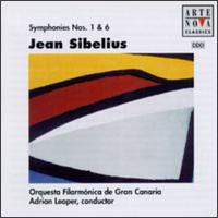 Jean Sibelius: Symphonies Nos. 1 & 6 von Adrian Leaper