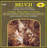 Bruch: Trio in C Minor; Pieces, Op. 83 von Ensemble Contrasts/Celso Antunes