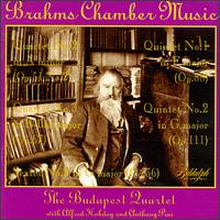 The Budapest Quartet Plays Brahms von Various Artists