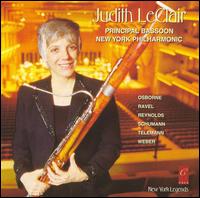 Judith LeClair plays Osborne, Ravel, Reynolds, Schumann, Telemann & Weber von Judith Le Clair