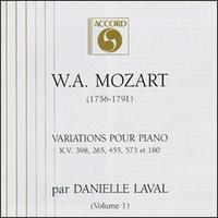 Mozart: Variations For Piano von Various Artists