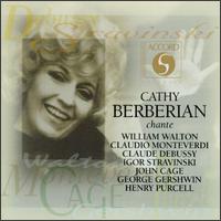 Cathy Berberian sings Walton, Monteverdi, Debussy, Stravinski, etc. von Cathy Berberian