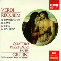 Verdi: Requiem/Quattro Pezzi Sacri von Various Artists