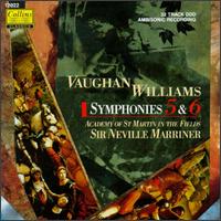 Vaughan Williams: Symphonies Nos. 5 & 6 von Neville Marriner