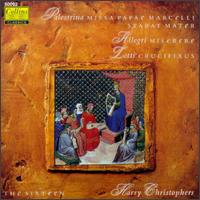 Lotti: Crucifixus/Palestrina: Stabat Mater Dolorosa/Missa Papae Marcelli/Allegri: Miserere von Harry Christophers