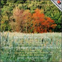 Frumerie: Variations And Fugue For Piano/Concerto For French Horn/Musica Per Nove von Various Artists