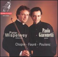 Puolenc: Sonata/Fauré: Elegie In C/Romance In A/Piece For Violoncello In A/Chopin: Sonata In G von Pieter Wispelwey