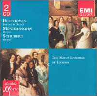 Beethoven: Septet In E/Octet In E/Mendelssohn: Octet In E/Schubert: Ocete In F von Melos Ensemble of London