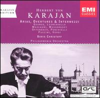 Arias, Overtures and Intermezzi von Herbert von Karajan