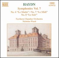 Haydn: Symphonies No. 6 "Le Matin", No. 7 "Le Midi", No. 8 "Le Soir" von Nicholas Ward