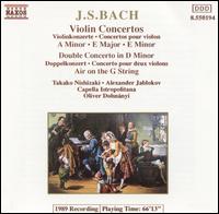 Bach: Violin Concertos; Double Concerto; Air on the G String von Oliver von Dohnanyi