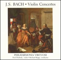 Bach: Violin Concertos von Paul Peabody