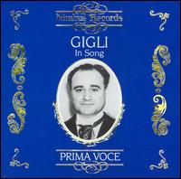 Gigli in Song von Beniamino Gigli